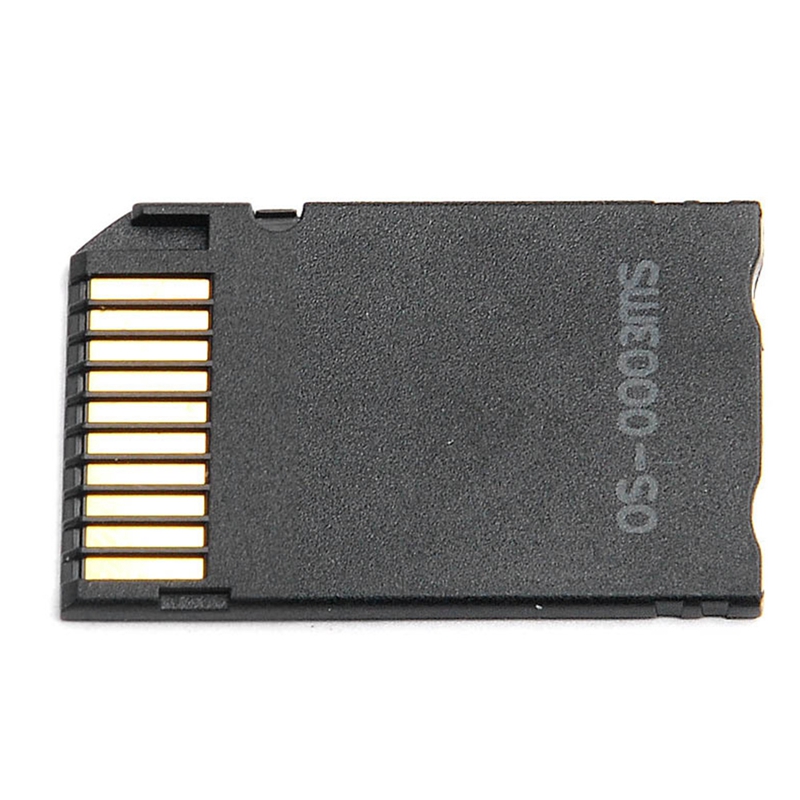 Memory Stick Pro Duo Adapter, Micro-SD/Micro-SDHC TF Card to Memory Stick MS Pro Duo Card for Sony PSP Card Adapter