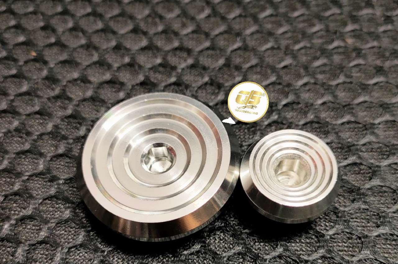 [HCM]Ốc mâm lửa Inox [mẫu hoa 6 cánh & kiểu thái] Dành cho Yamaha - Honda (2 ốc)