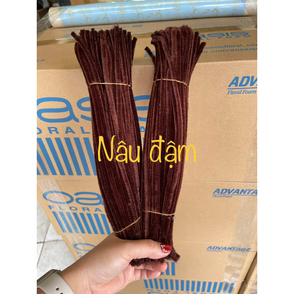 Kẽm nhung bó 100 sợi đủ màu