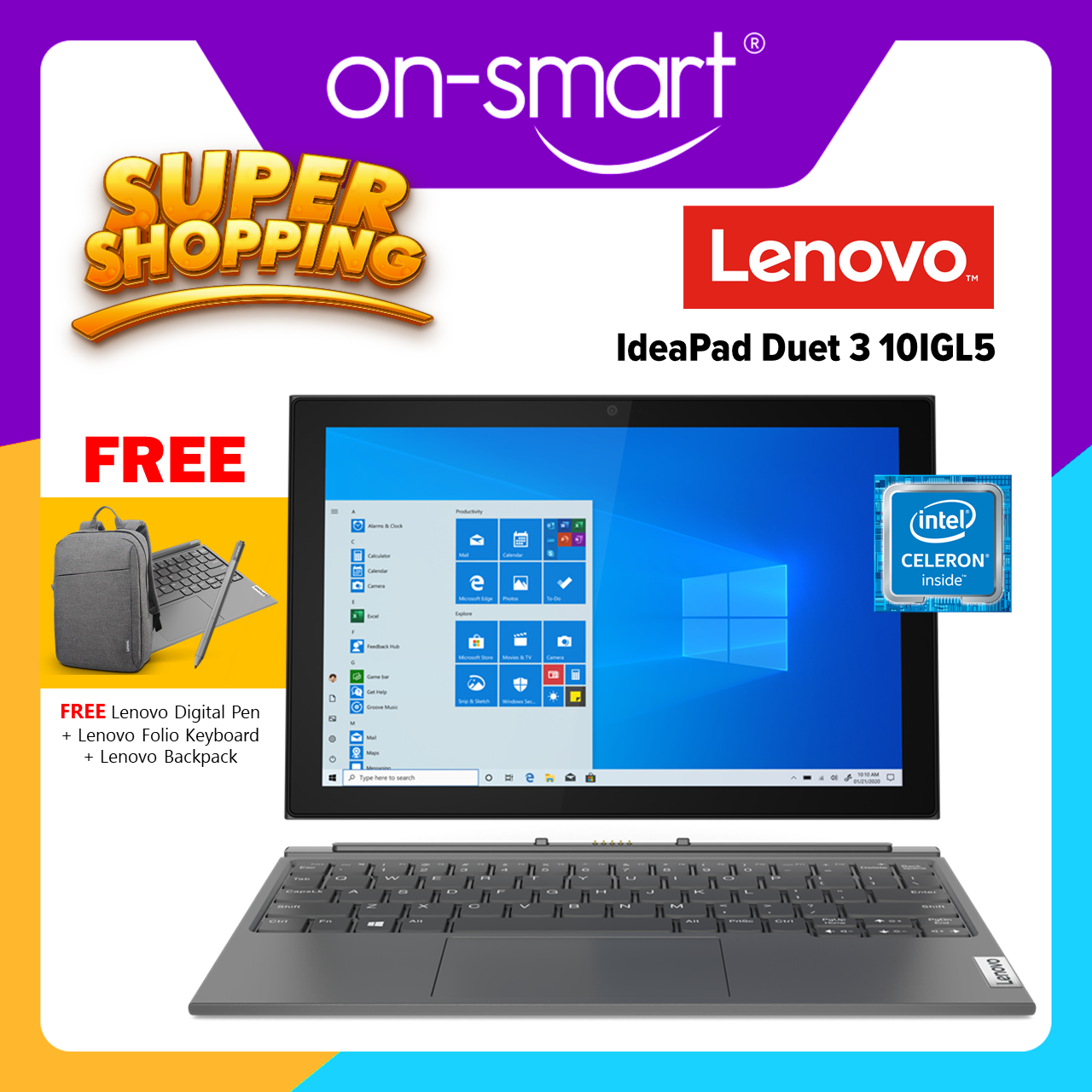 standard-delivery-lenovo-ideapad-duet-3-10igl5-intel-celeron-n4020