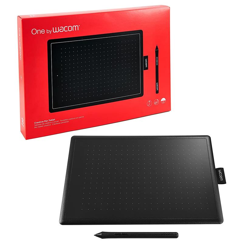 Bảng Vẽ One by Wacom Medium CTL-672 (Hàng Phân Phối Chính Thức)