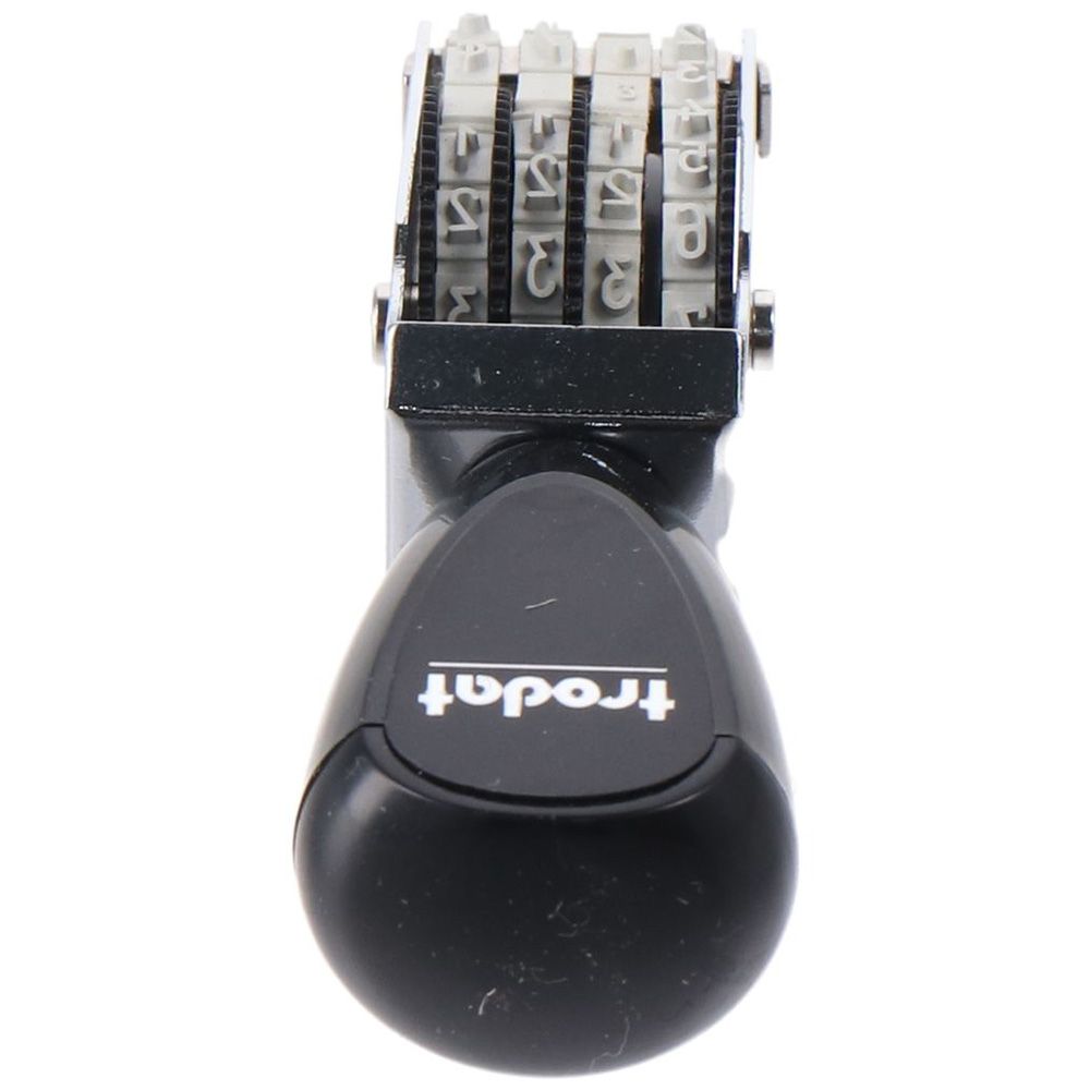 【Get the Perfect Fit】 Portable Digits Number StampDIY Small Date/ Stamp for Store Office Manufacture Roller Stamps With Inkad.