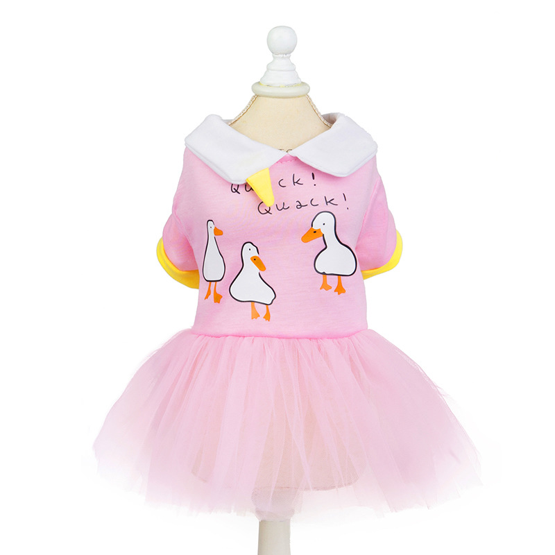 váy đầm ngỗng ren xòe cho chó mèo - T3 PETS SHOP