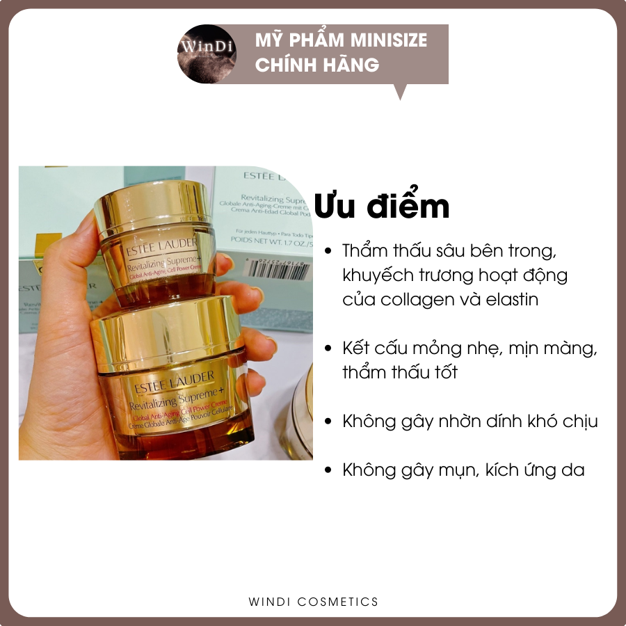 Kem Dưỡng Estee Lauder Revitalizing Supreme+ 5ml