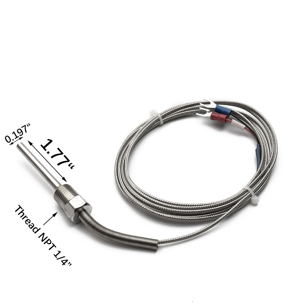 Comforhome Reliable Waterproof K Thermocouple Temperature Probe for PID