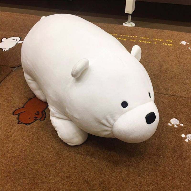 Gấu bông nằm Miniso x We Bare Bears Ice Bears