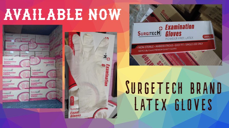 surgitech latex gloves