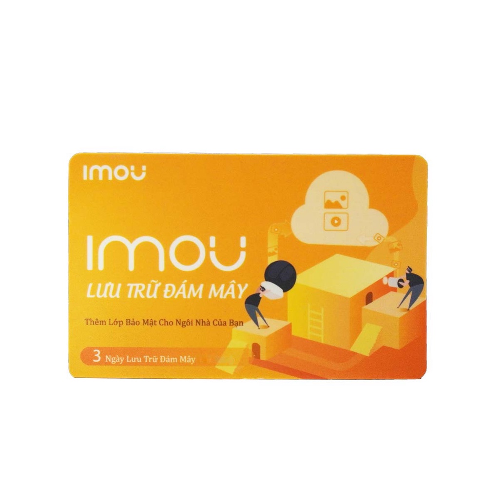 [Qùa tặng không bán] Imou Card Lưu Trữ Đám Mây - Gói 1 tháng