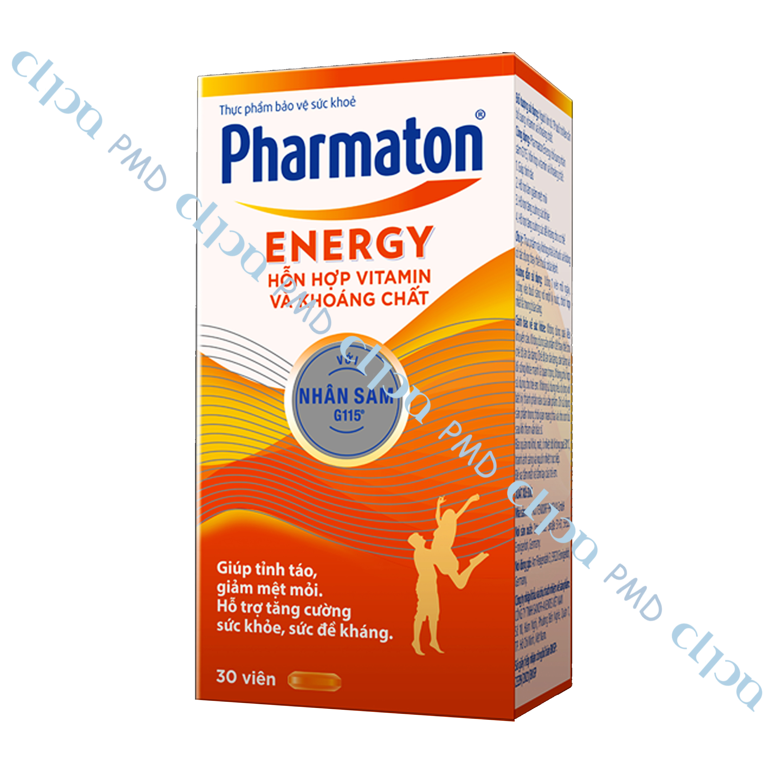 PHARMATON ENERGY (HỘP 30 VIÊN)