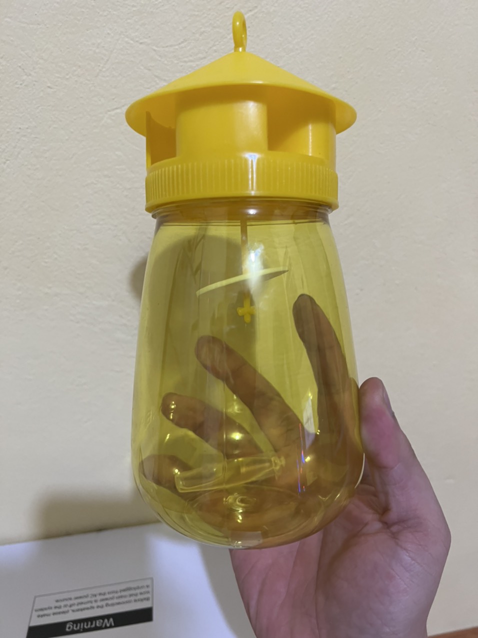 BỘ SẢN PHẨM BẪY RUỒI VÀNG GỒM LỒNG BẪY + CHẤT DẪN DỤ
