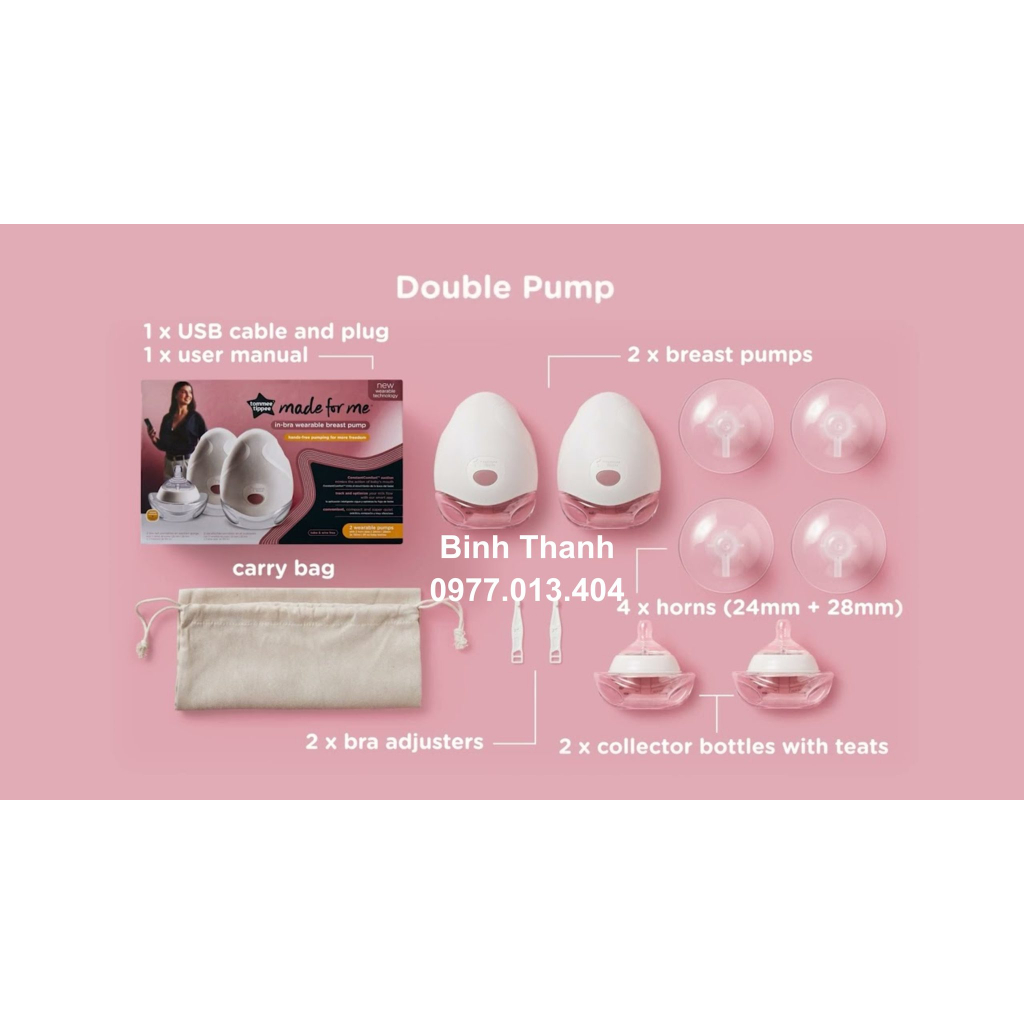 Máy hút sữa không dây Tommee Tippee