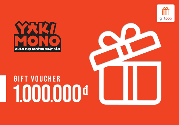 Evoucher - Yakimono Gift Voucher 1000K
