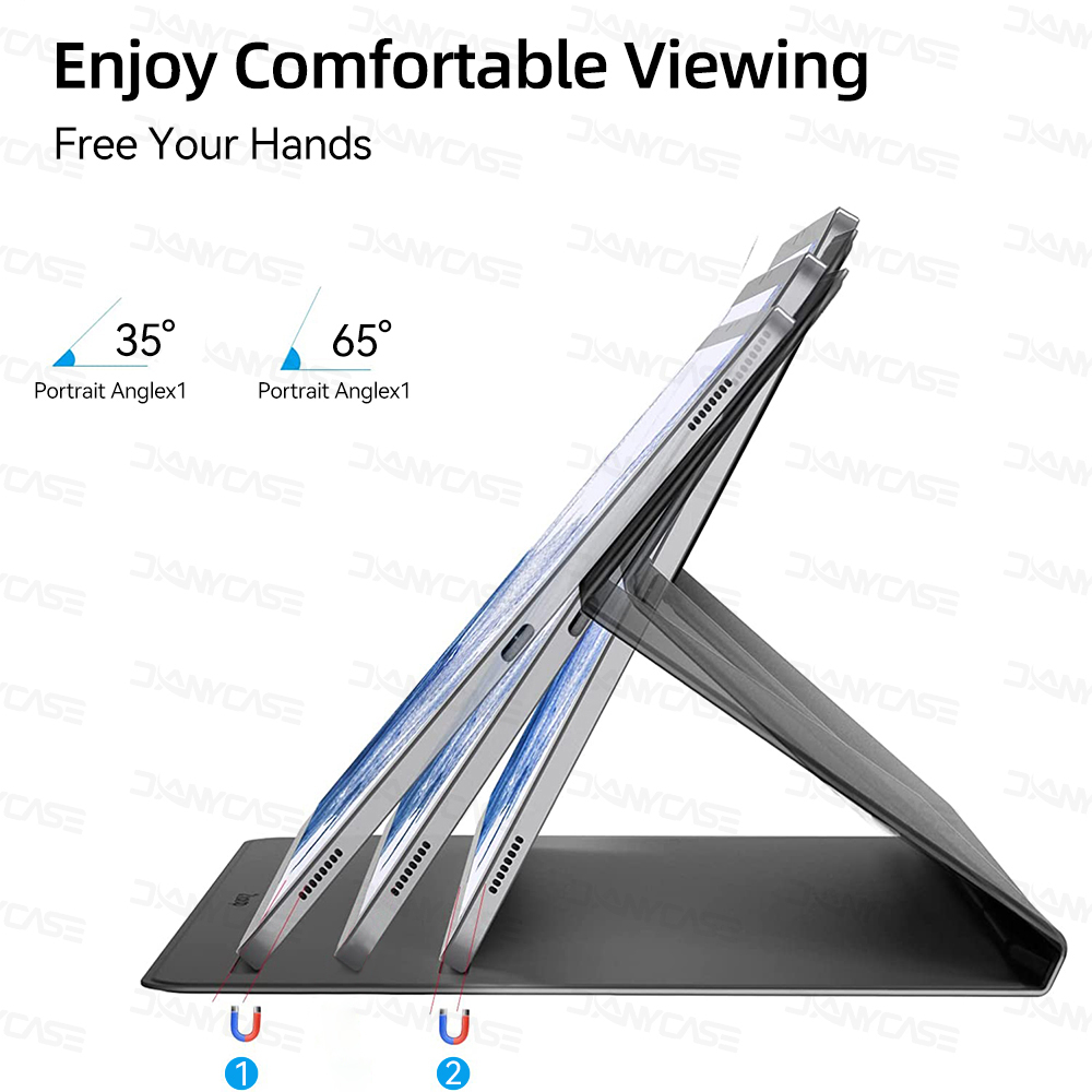 Magnetic Case For Samsung Galaxy Tab S7 Plus S7 FE S7 for S9 S8 Ultra S9 S8 Plus S8 S6 Lite Cover With Stand Pencil Holder Funda. 