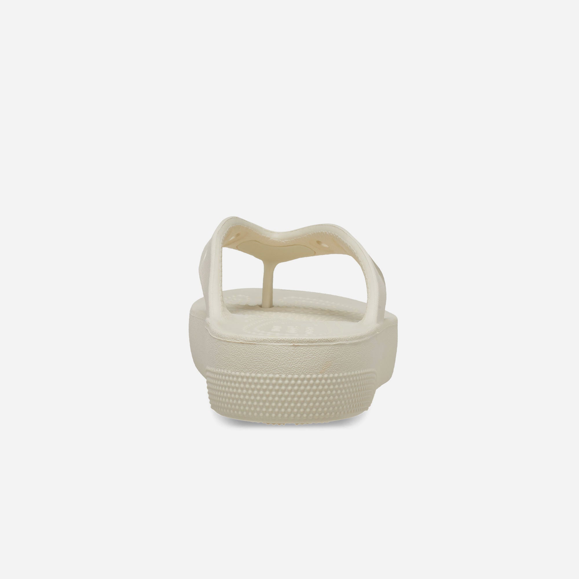 Dép Xỏ Ngón Nữ Crocs Platform Classic - Bone