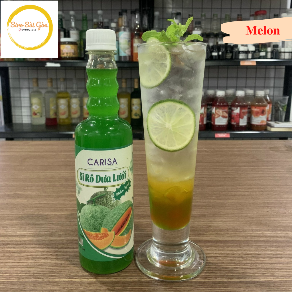 SIRO DƯA LƯỚI CARISA 500ML - Trà Dưa Lưới Siêu Hot