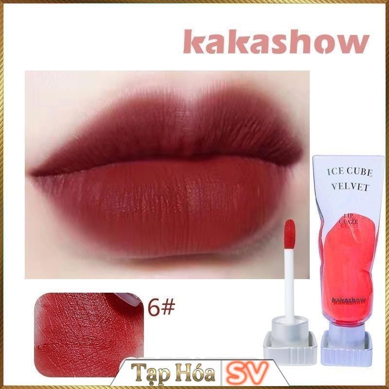 Son bùn chất lì KaKaShow Ice Cube Velvet Lip Glaze Matte