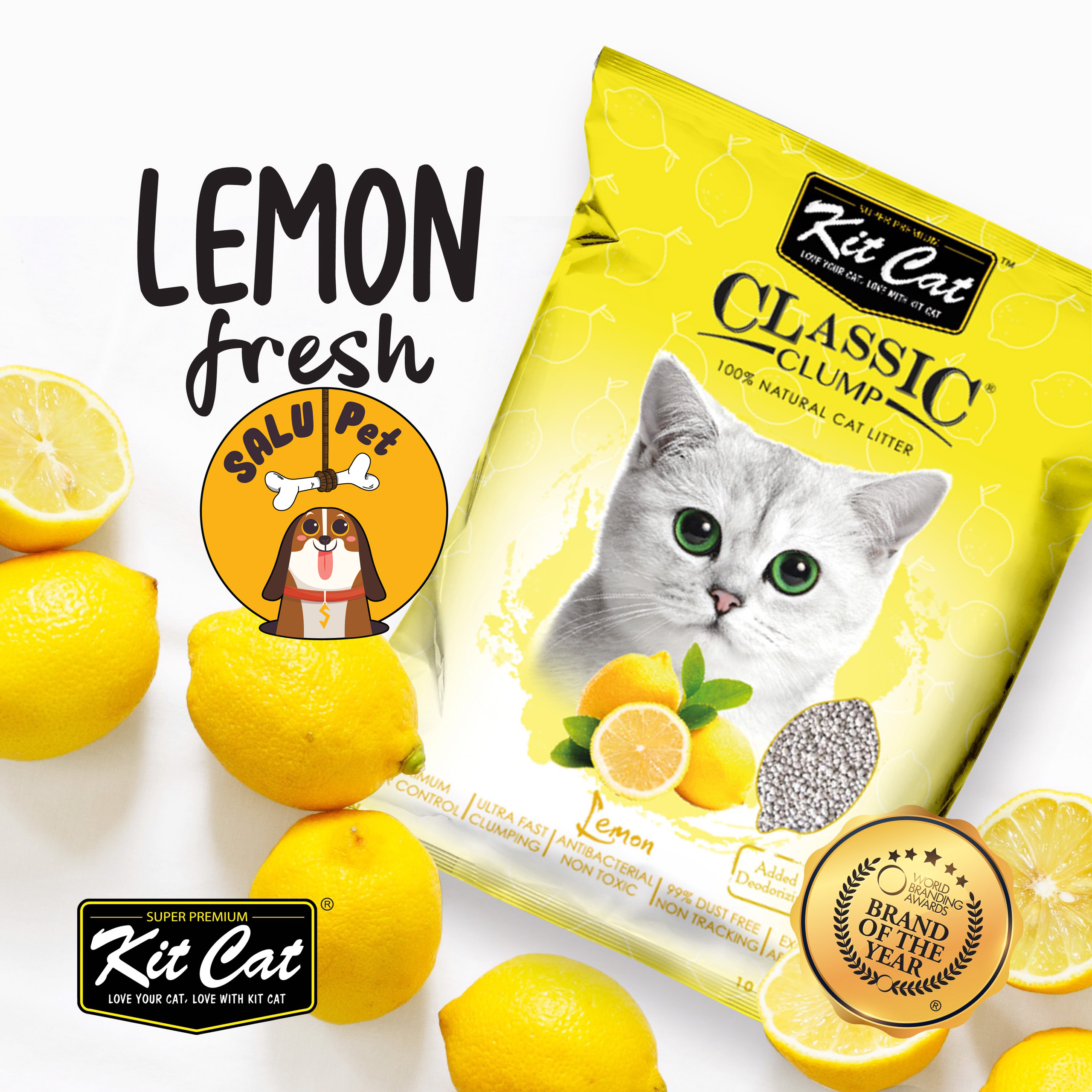 Cát Đất Sét KitCat Classic Túi 10L