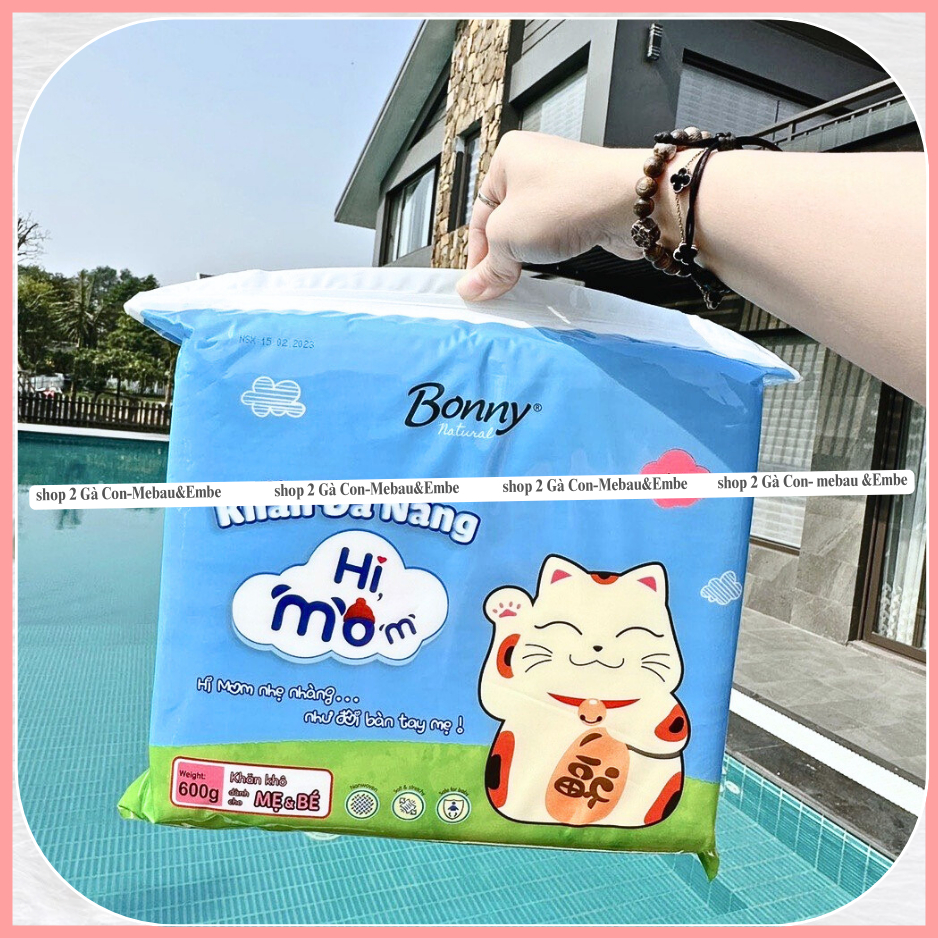 Khăn khô Mipbi cao cấp 600gr