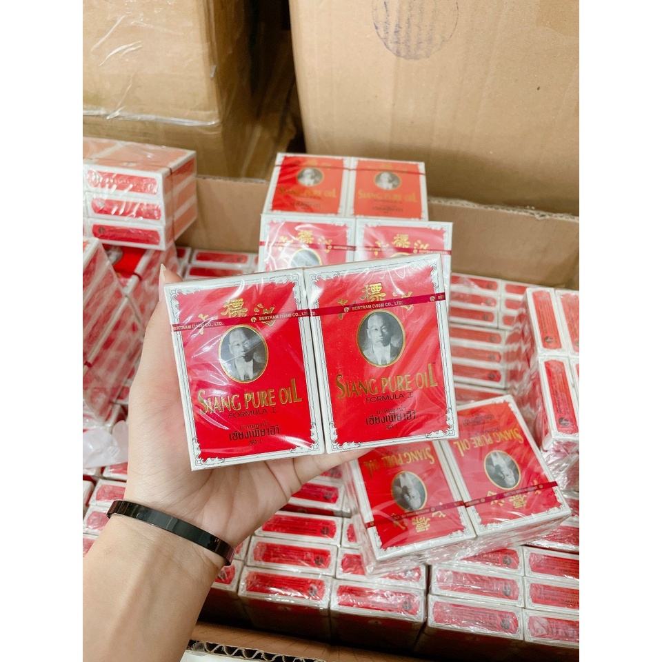 Dầu gió đỏ Siang Pure Oil Formula I Thái Lan 7cc
