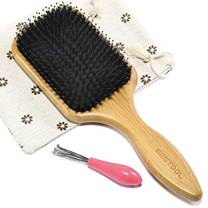 boar bristle hair brush for men