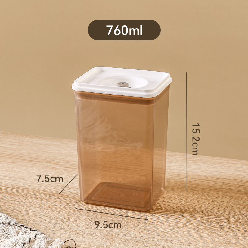Vacuum sealed tank kitchen storage storage tank refrigerator special food storage box dried fruit storage box