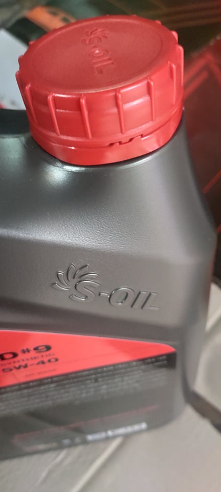 DẦU NHỚT S-OIL RED #9- SP 5W40- 4L