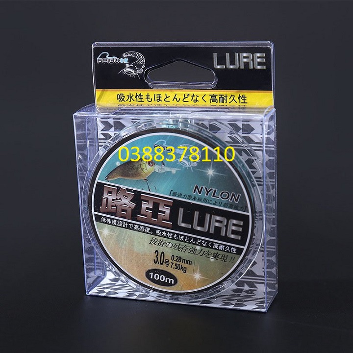 Dây Cước Câu Cá Nylon Lure 100m