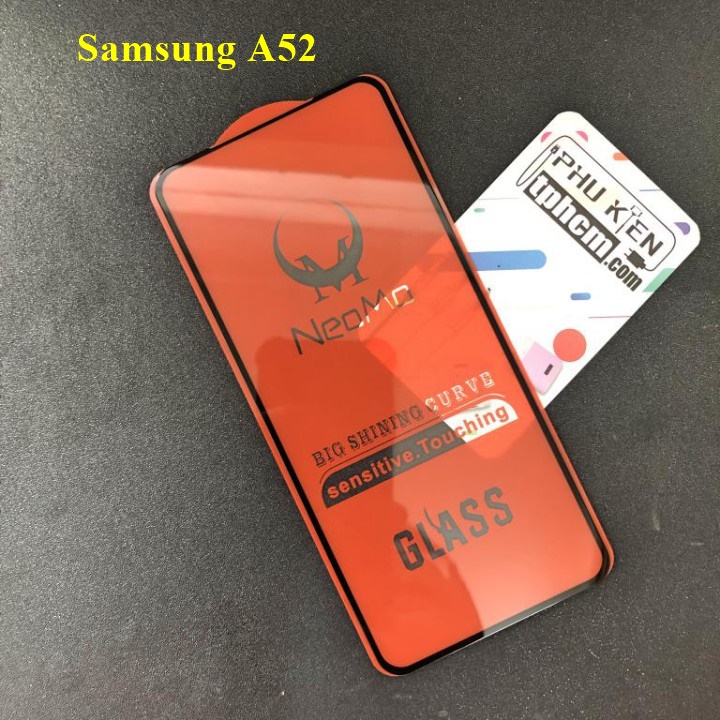 Dán cường lực samsung a52 4g - 5g - a52s full màn hình full keo