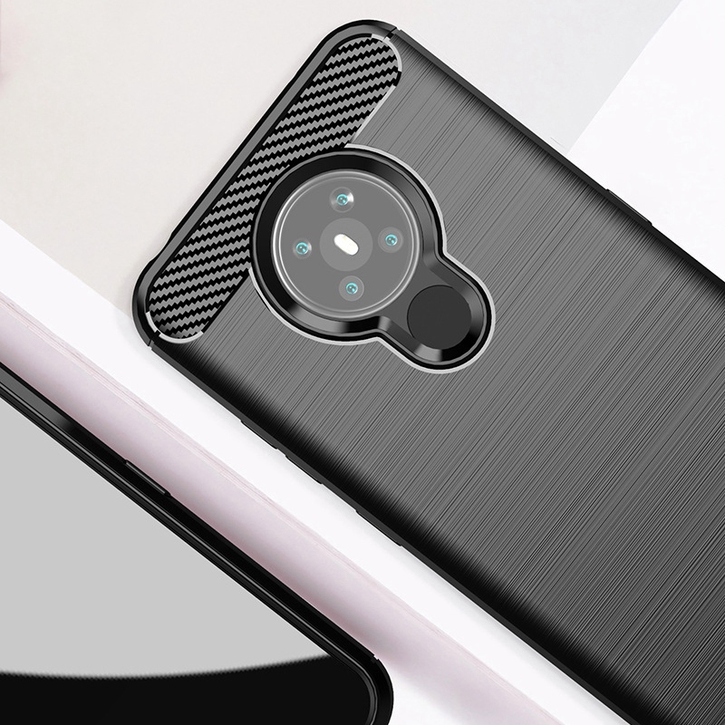 Suitable for Nokia 5.3 Case Anti-Fall Protective Shell Brushed Shell Protective Soft Shell TPU Case