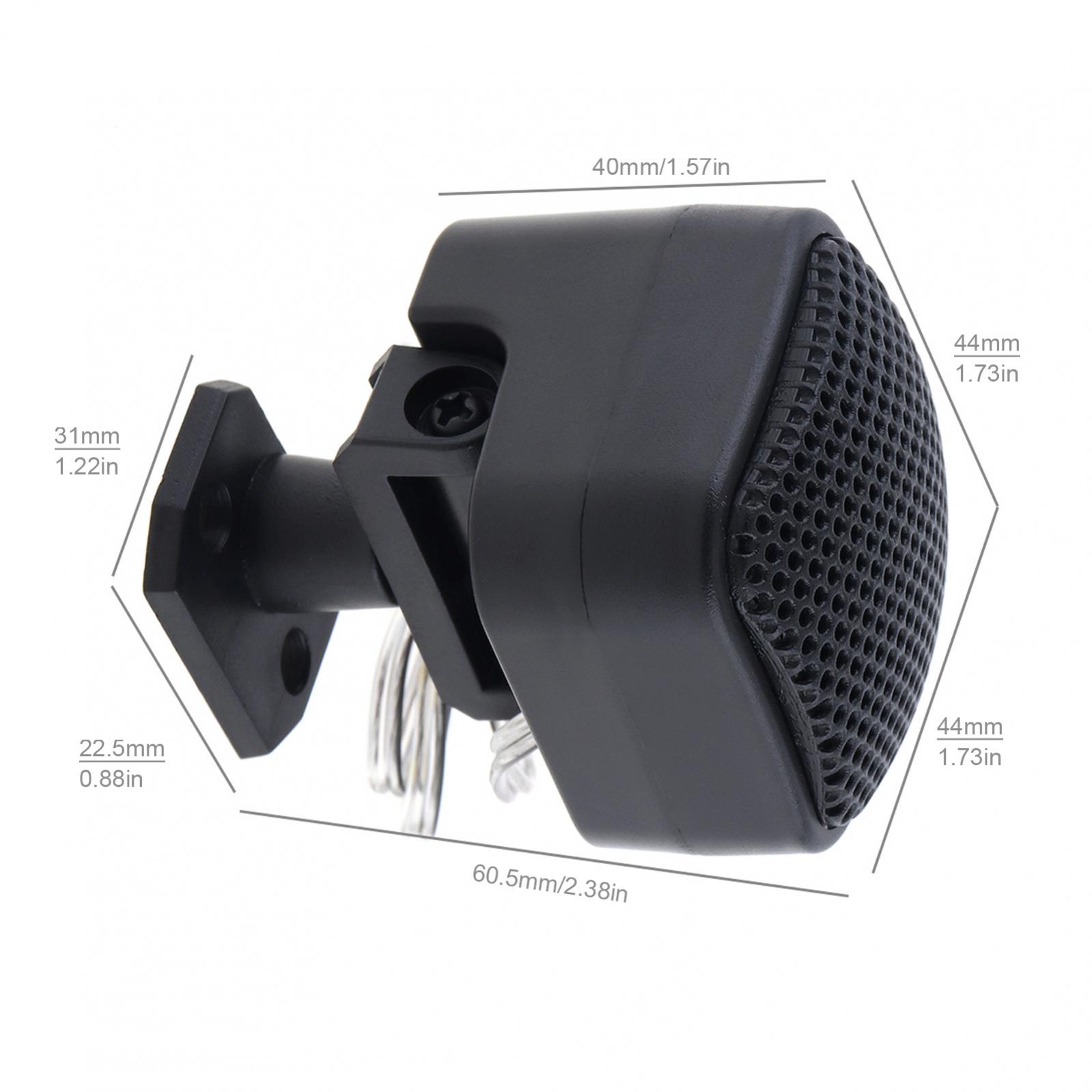 2 Loa Vòm Mini 500W Hiệu Quả Cao Cho Hệ Thống Âm Thanh Xe Hơi