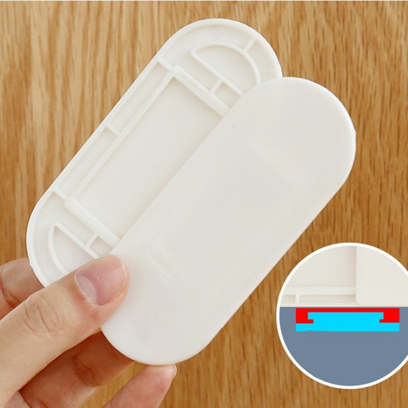 【 88 HomeStore】 1 Cái Dụng Cụ Cố Định Ổ Cắm Dây Điện Giá Đỡ Dây Điện Gắn Tường Tự Dính Liền Mạch Không Cần Đục Lỗ Gia Dụng