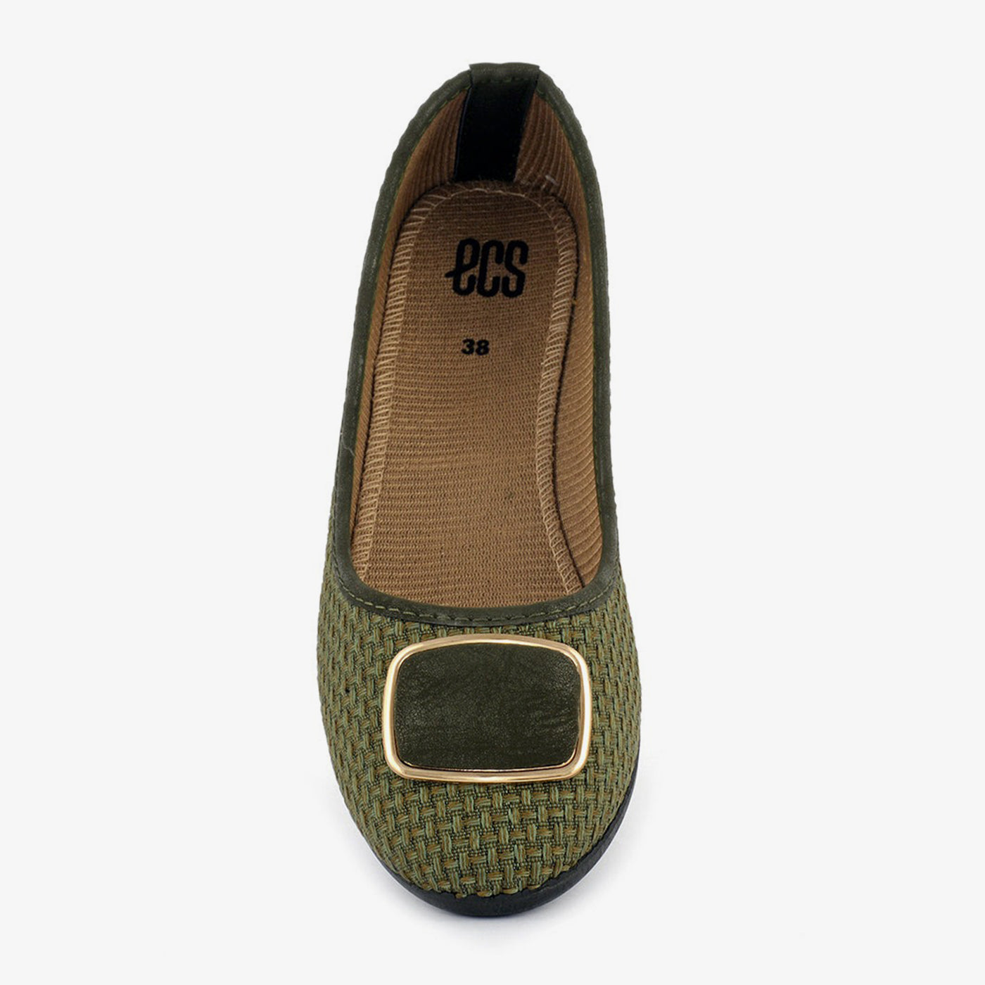 ECS%20Buckle%20Pumps%20Flat%20Pumps%20For%20Women%20-%20Image%209