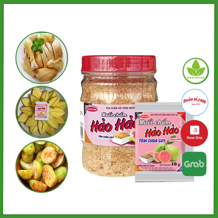 Muối chấm hảo hảo tôm chua cay - lốc 6 hũ