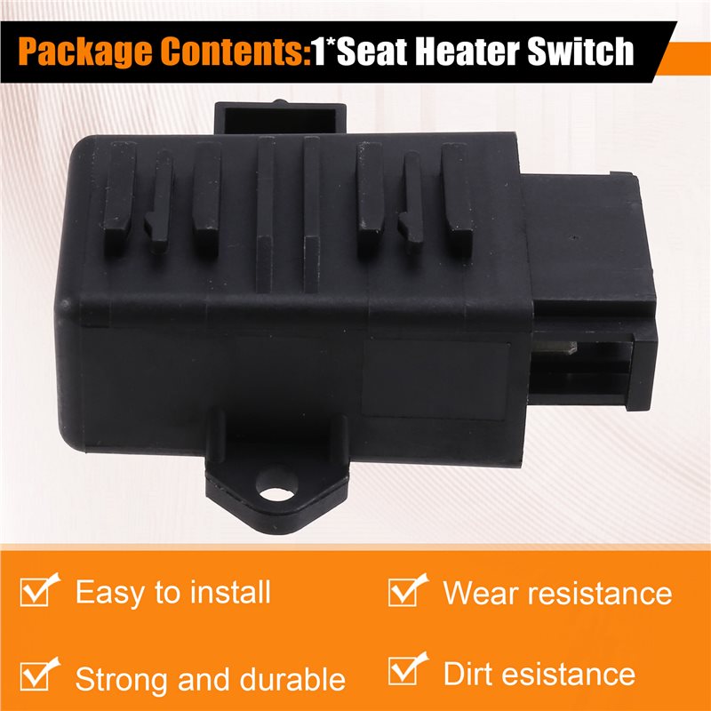 5K0959772A Car Seat Heater Switch Seat Warmer Control Button B6 Golf MK5 CC Skida.