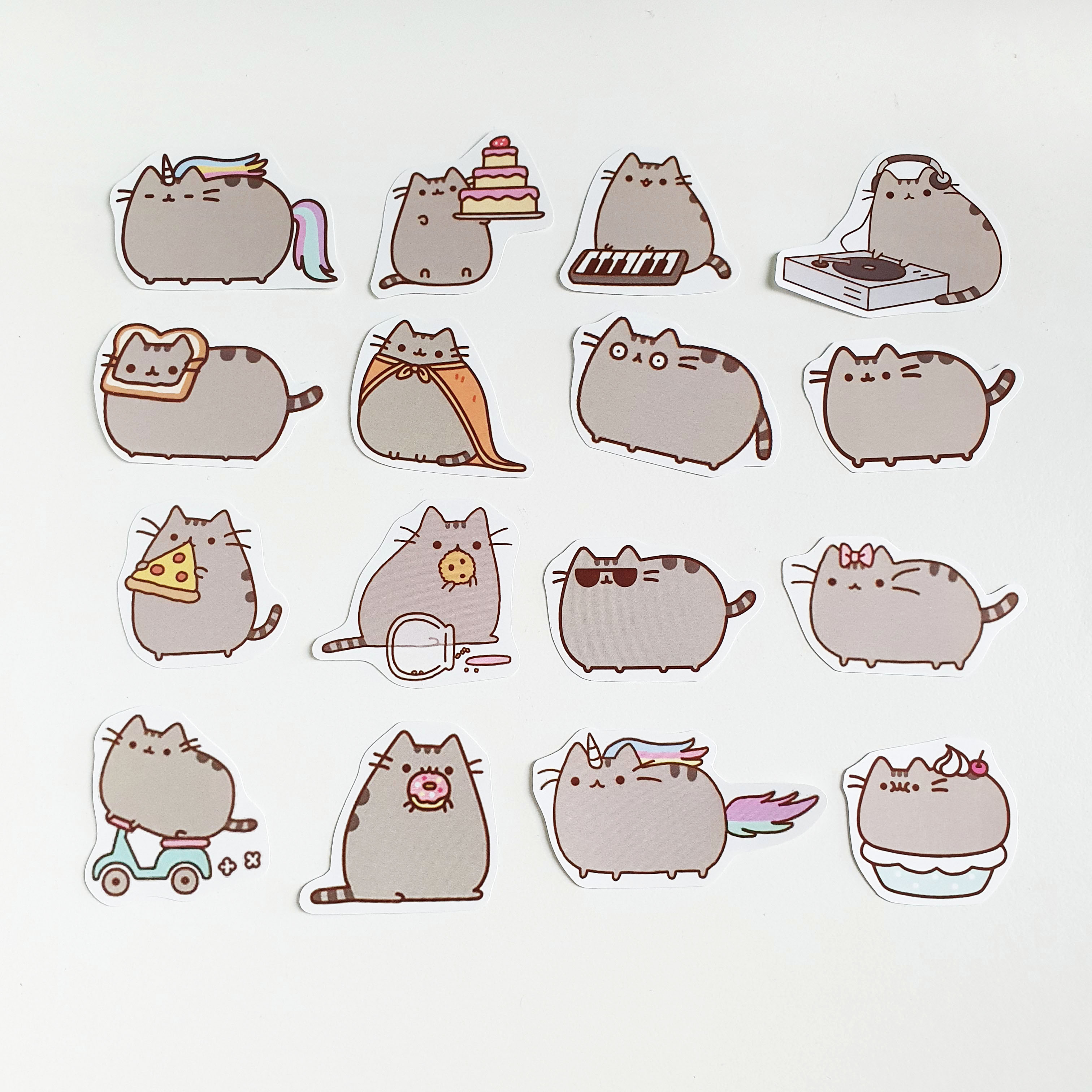 Pusheen Stickers Pusheen Real Cat Pusheen Cat Stickers Lazada