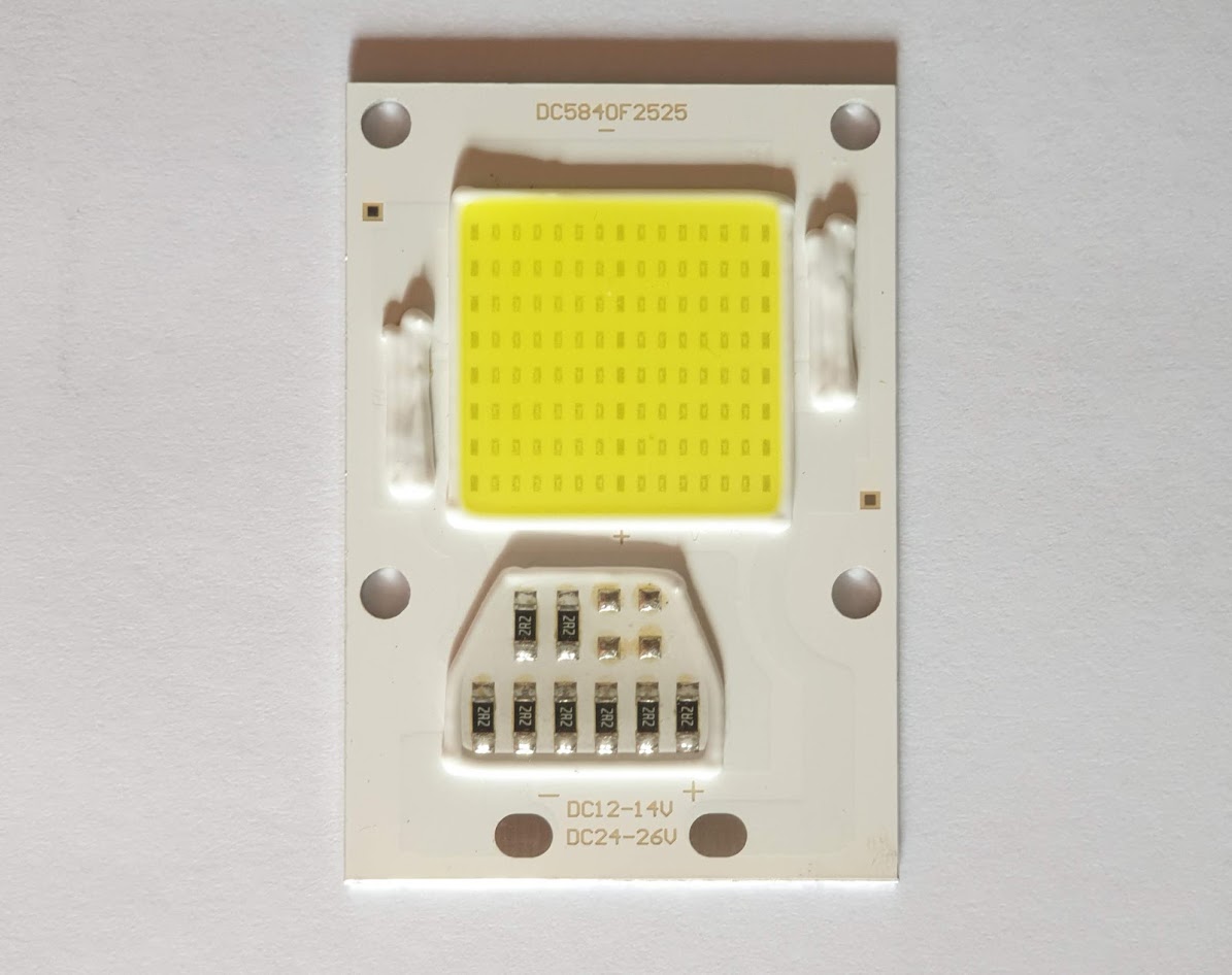 MẠCH CHIP LED 60W + ĐIỀU KHIỂN  lắp cho đèn pha 60W năng lượng mặt trời