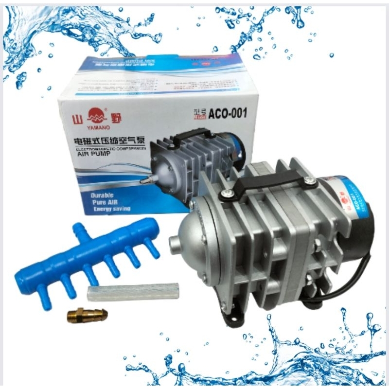 YAMANO ACO 001 airpump aerator udara kolam Bioflok