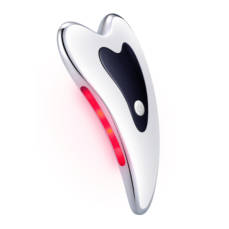 Electric Guasha Scraper Board Microcurrent Face Massager Wrinkle Face ...