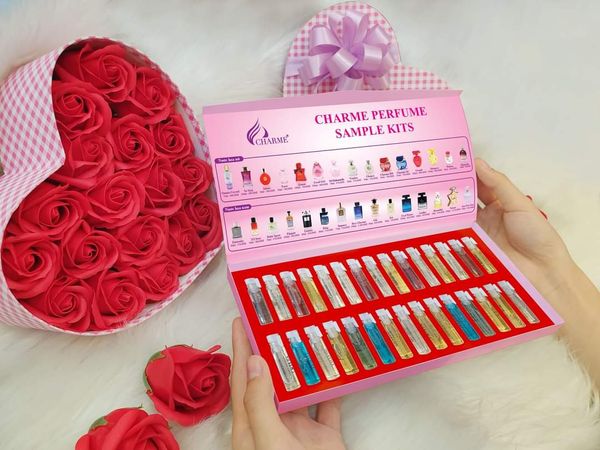 Test nước hoa 30 mùi tặng kèm giấy test