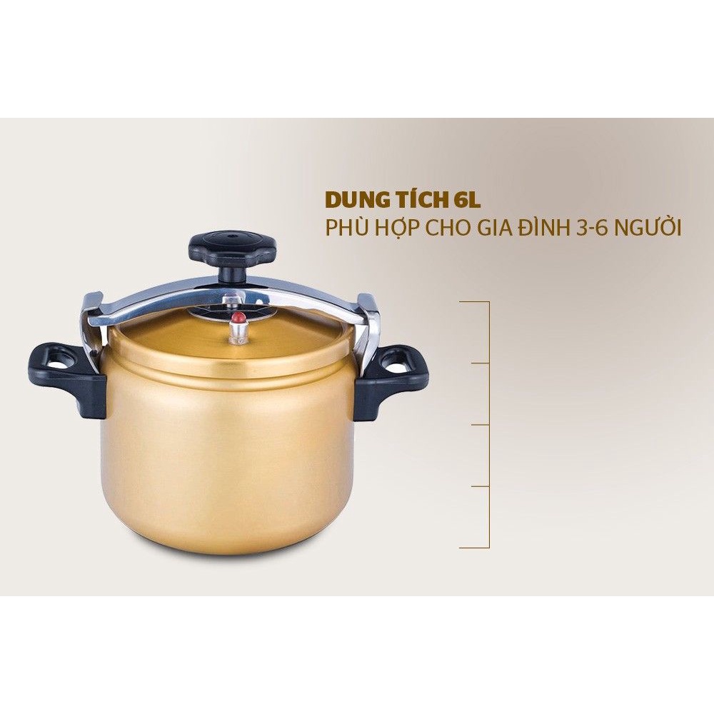 NỒI ÁP SUẤT ANOD SUNHOUSE SHA8604