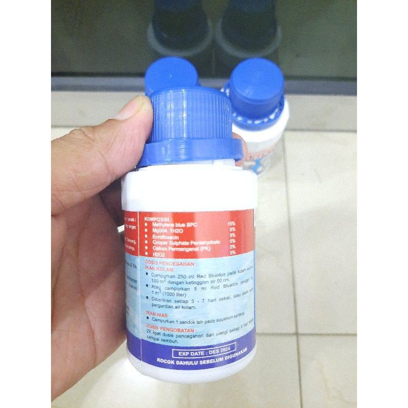 Obat Ikan Jamur Parasit Red Bluedox 120ML Tamasindo