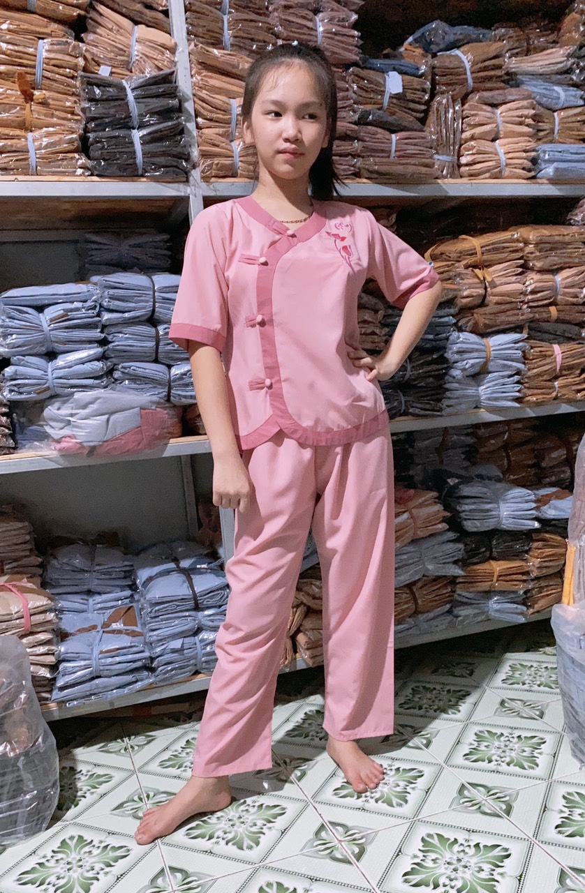 ĐỒ LAM CHO BÉ GÁI,ÁO LAM ÁO TRÀNG