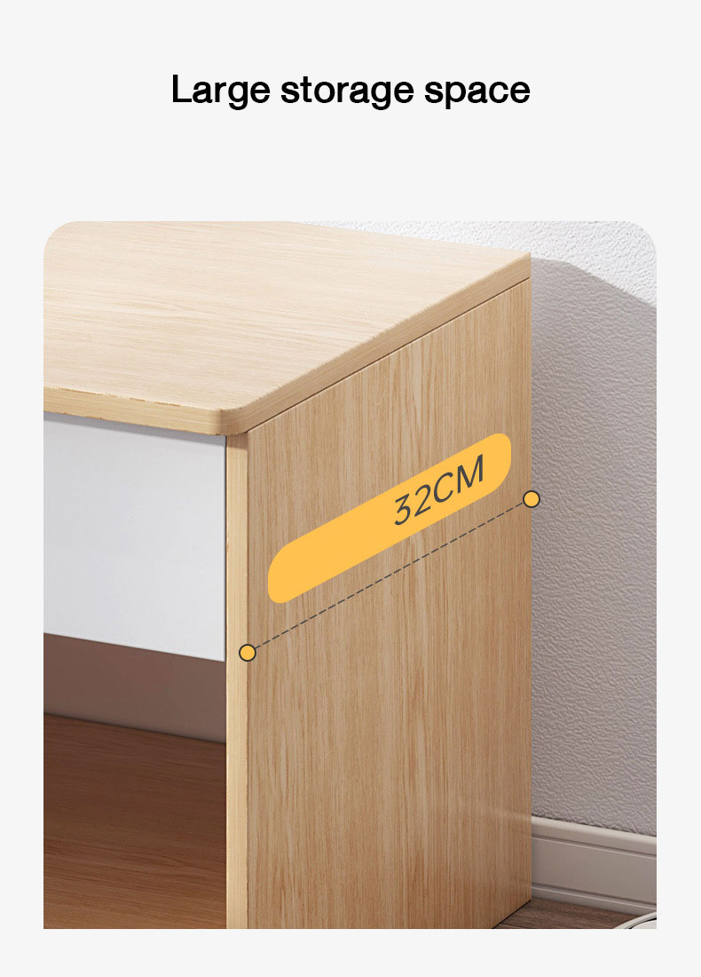 Bedside table simple modern bedroom internet celebrity ins style bedside table Nordic style simple storage rack small storage cabinet