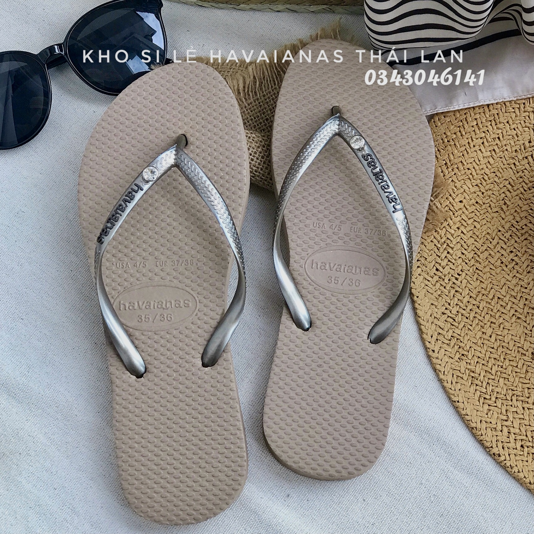 [HCM]Dép Havaianas Nữ Thái Lan Sẵn Shop