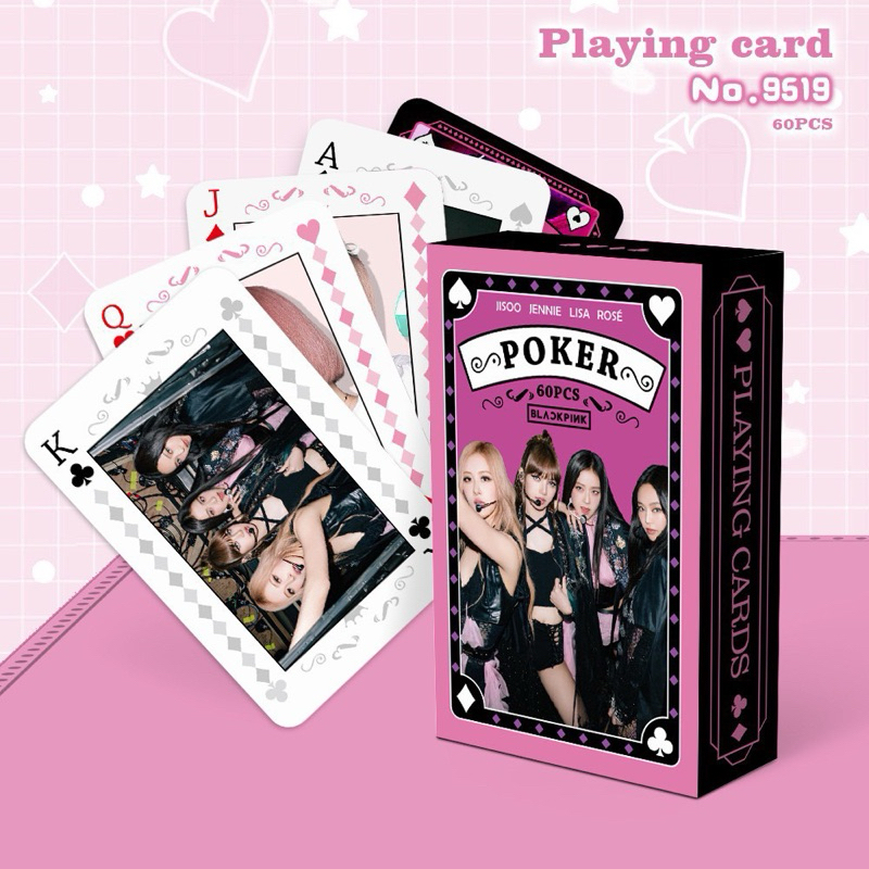 Bài Poker Tú Lơ Khơ 52 Lá BLACKPINK