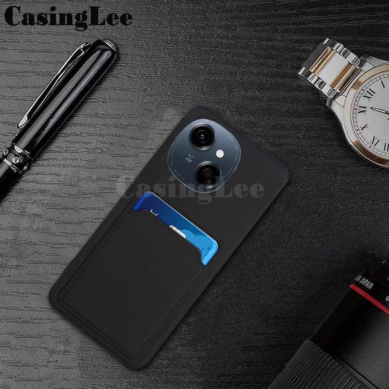 For Tecno Spark Go 1 Case Soft Card Holder Slot Silicone Wallet For ( Tecno Spark Go 1 ) Back cover Phone Cases. 