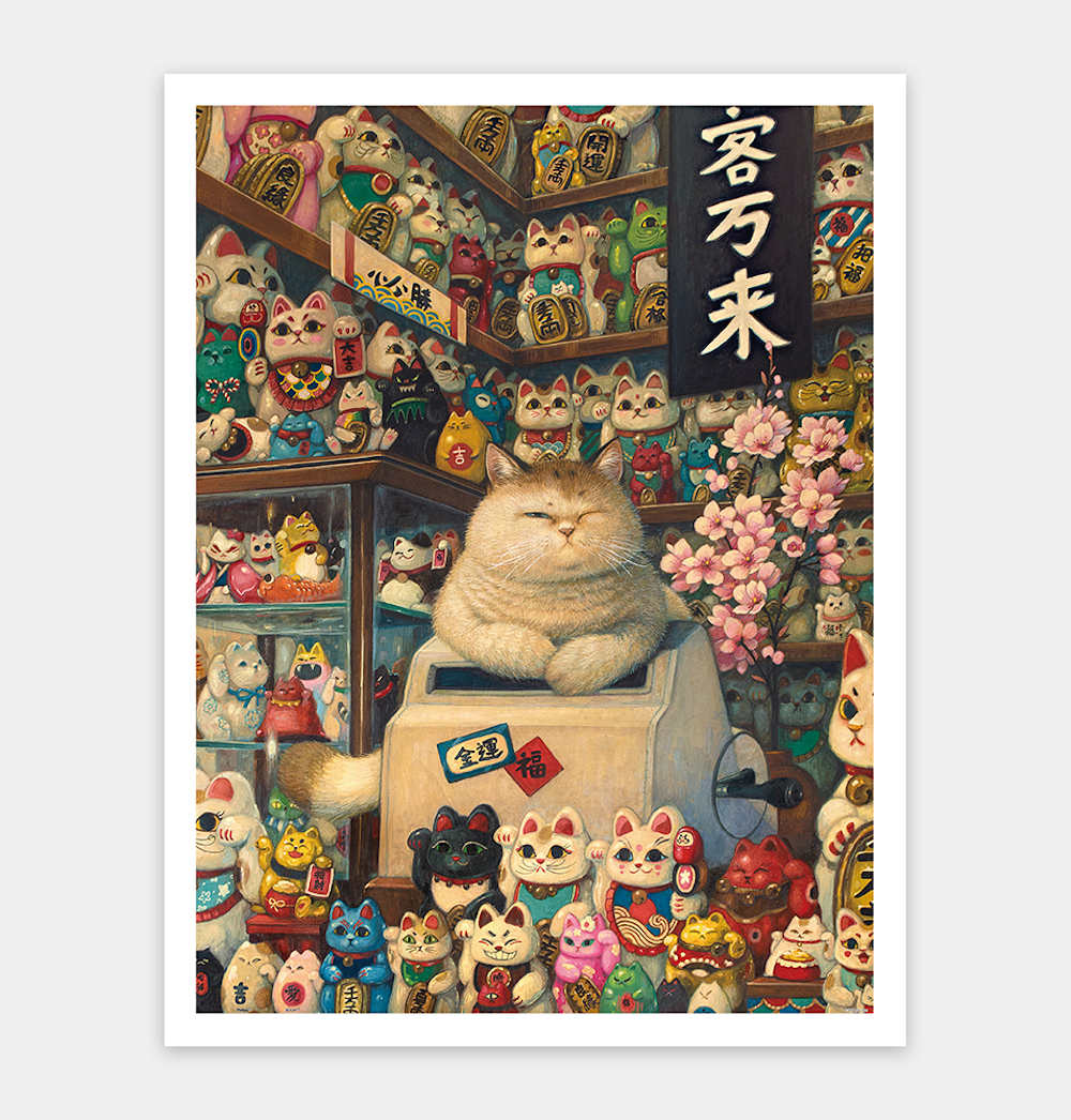 Pintoo Jigsaw Puzzle 1200 pcs H2696: Phoenix Chan - Maneki Neko's