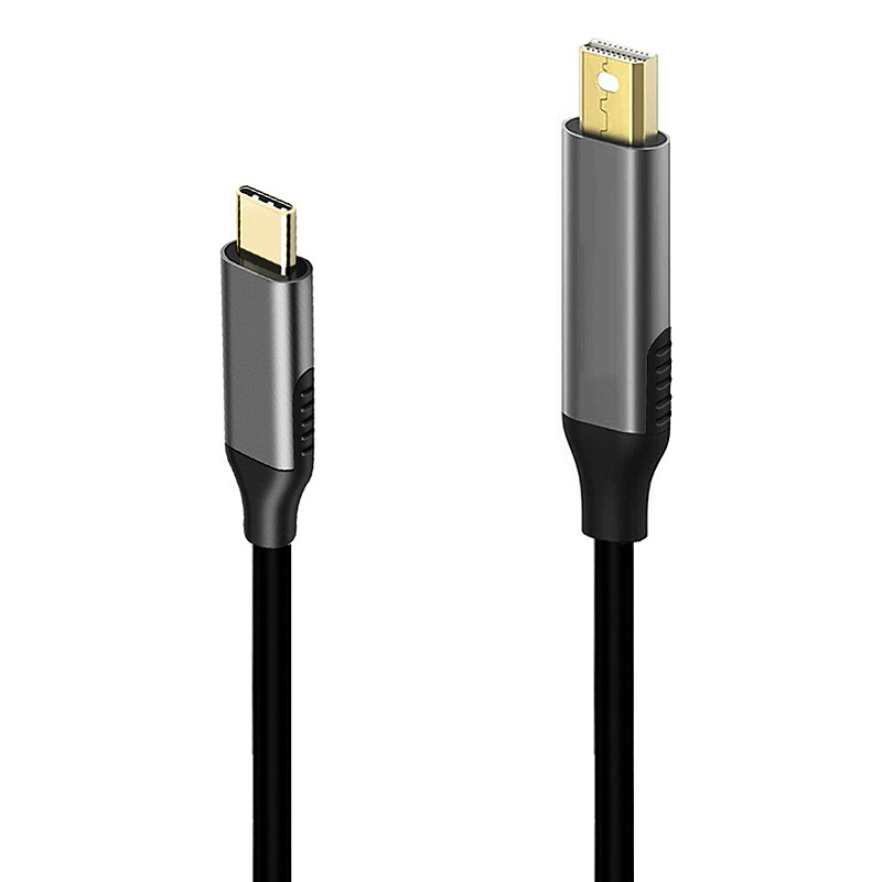 USB C to Mini Displayport Cable USB Type C for Thunderbolt 3 to Mini DP Cord 4K Adapter Cable
