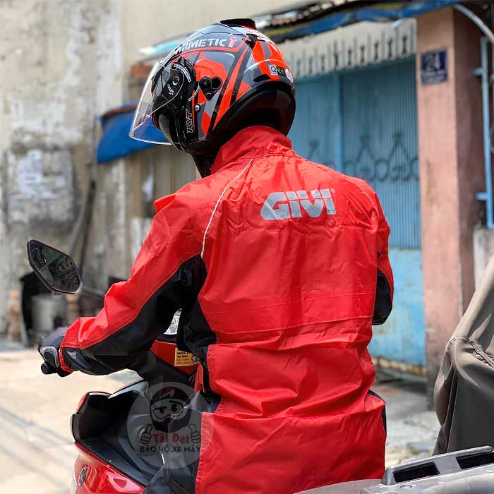 [GIVI chính hãng] Áo mưa bộ Givi RRS08 cao cấp
