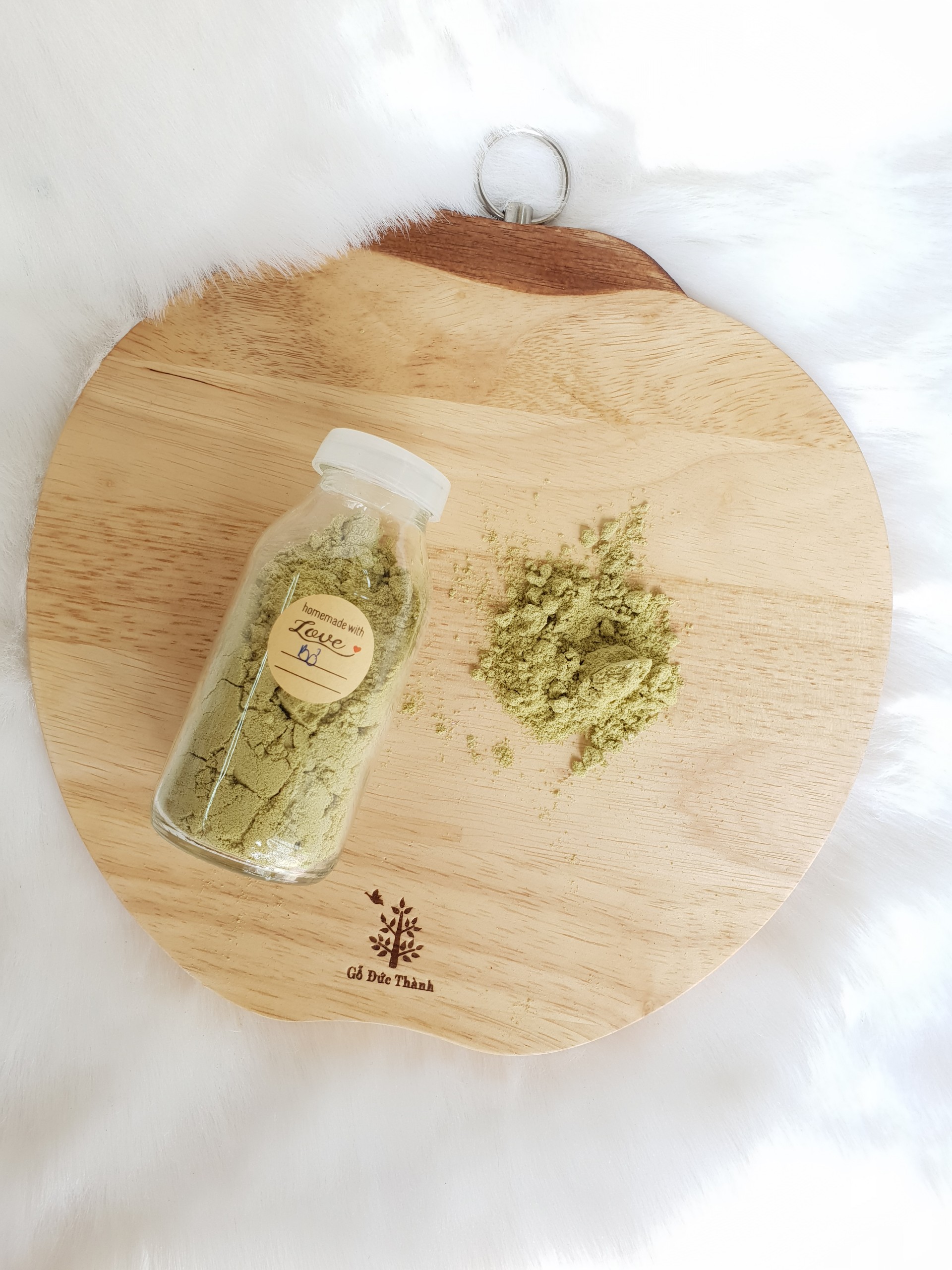 Bột bơ handmade dưỡng trắng, chăm sóc da LỌ 50G